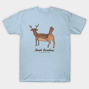 South Carolina State Gryphon: The White-Tailed Wrendeer T-Shirt